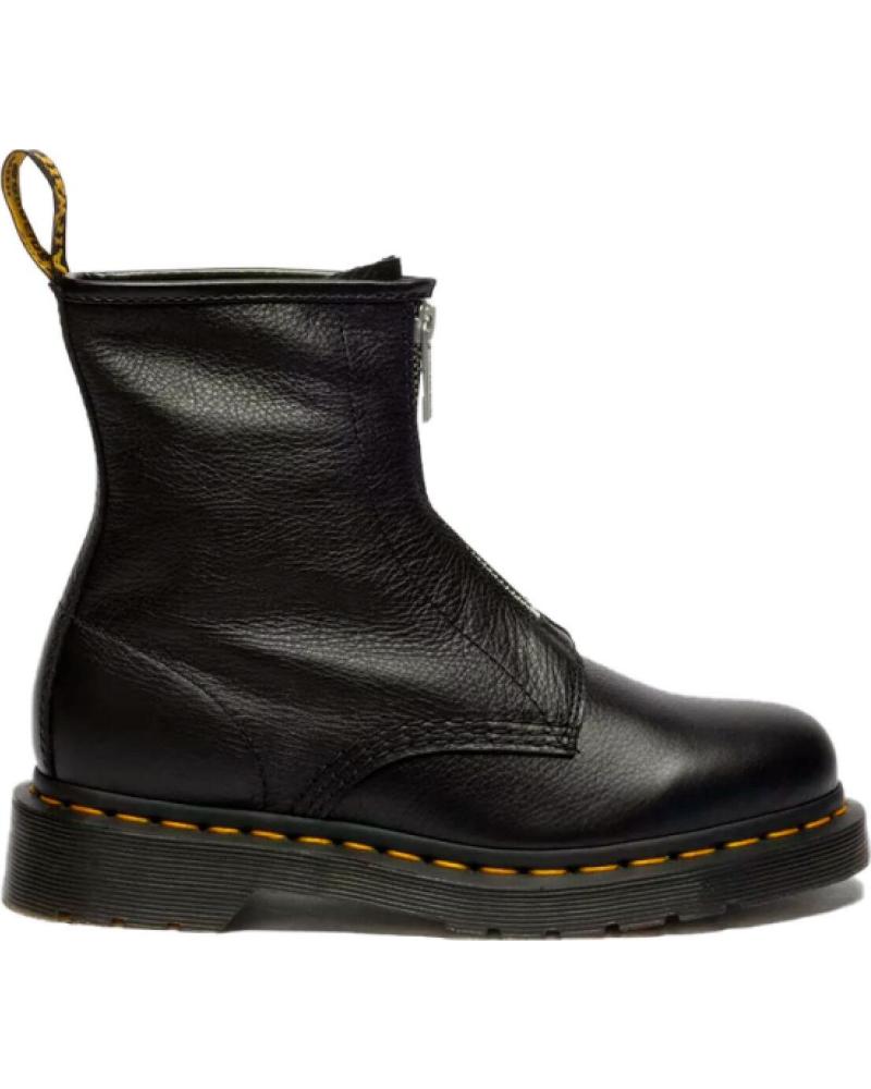 DR MARTENS BOTAS DR MARTENS 1460FZ FEMININAS COM ZÍPER FRONTAL NEGRO