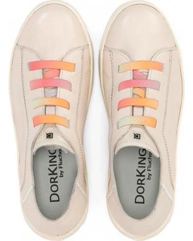 DORKING ZAPATOS DE SPORT MUJER D9499 HIELO BLANCO