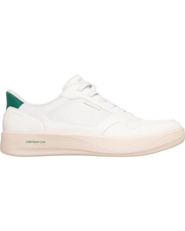 SKECHERS SKECHERS ARCH FIT COURT BREAK ZAPATILLAS HOMBRE BLANCO-VERDE BLANCO-VERDE