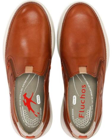 FLUCHOS ZAPATOS DE SPORT FLUCHOS F2445 DE CUERO MARRÓN PARA HOMBRE MARRóN