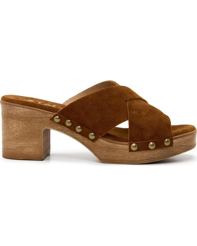 LOIS JEANS ZUECOS DE ANTE LOIS ROBLE