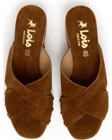 LOIS JEANS ZUECOS DE ANTE LOIS ROBLE