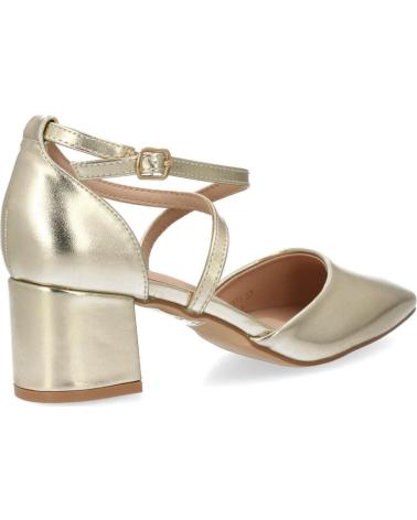 PUNTOSALAO ZAPATOS SALÓN DORADOS DE TACÓN CÓMODO ELEGANTE PARA MUJER YK531531