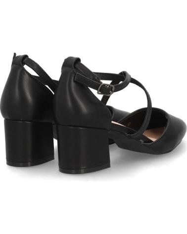 PUNTOSALAO ZAPATOS DE TACÓN ELEGANTES PARA MUJER CON TIRAS CRUZADASGRO