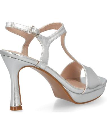 PUNTOSALAO SANDALIAS DE MUJER PUNTOSALAO PLATEADAS DE TACÓN FINO PARA FIESTA VARIOS 