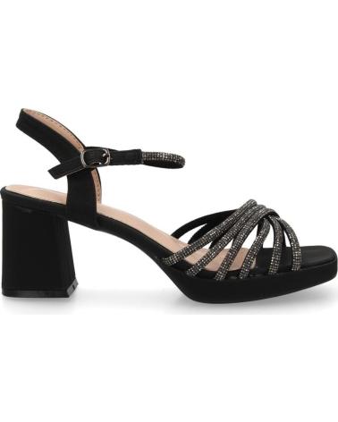 PUNTOSALAO SANDALIAS DE TACÓN ANCHO CON PALA TRENZADA PARA MUJEROLO