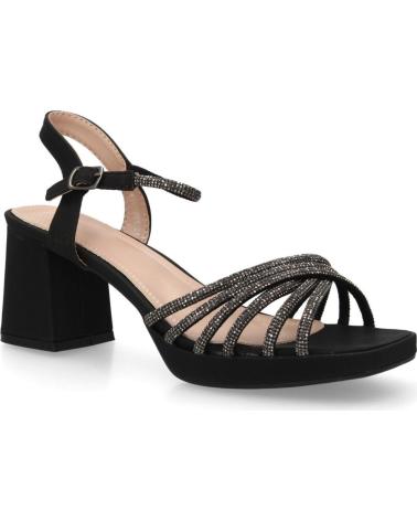 PUNTOSALAO SANDALIAS DE TACÓN ANCHO CON PALA TRENZADA PARA MUJEROLO