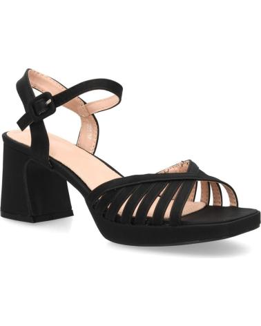 PUNTOSALAO SANDALIAS DE MUJER CON TACÓN ANCHO Y PALA TRENZADAOLO