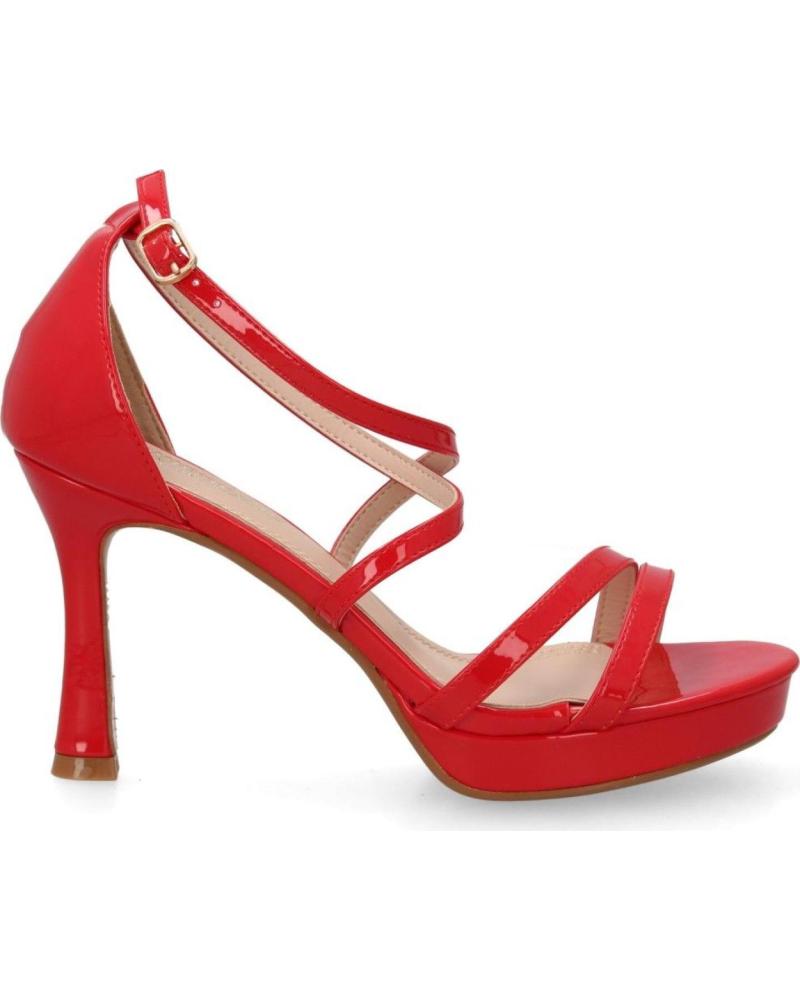 PUNTOSALAO SANDALIAS DE TACÓN MEDIO CON TIRAS PARA MUJERLOR