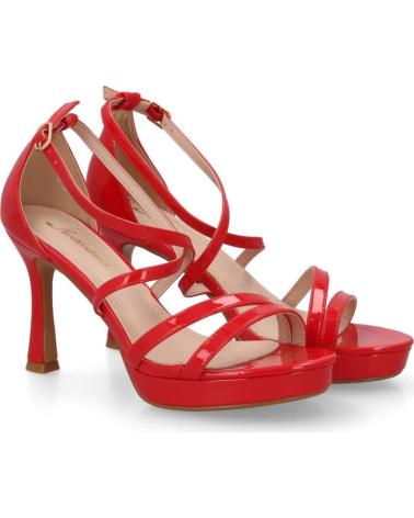 PUNTOSALAO SANDALIAS DE TACÓN MEDIO CON TIRAS PARA MUJERLOR