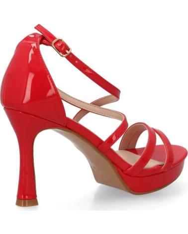 PUNTOSALAO SANDALIAS DE TACÓN MEDIO CON TIRAS PARA MUJERLOR