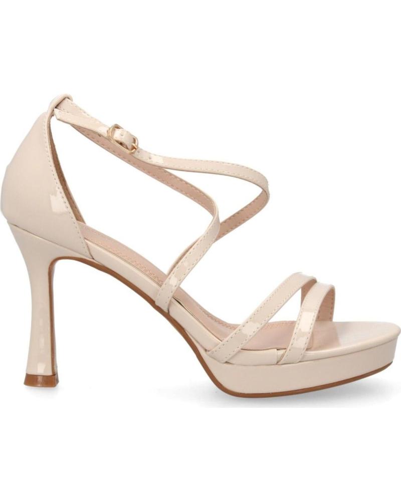 PUNTOSALAO SANDALIAS DE TACÓN MEDIO PARA MUJER CON TIRASLOR