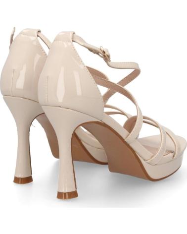 PUNTOSALAO SANDALIAS DE TACÓN MEDIO PARA MUJER CON TIRASLOR