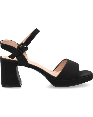 PUNTOSALAO SANDALIAS DE TACÓN NEGRAS PUNTOSALAO PARA MUJERO W