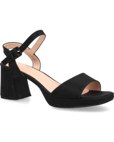 PUNTOSALAO SANDALIAS DE TACÓN NEGRAS PUNTOSALAO PARA MUJERO W