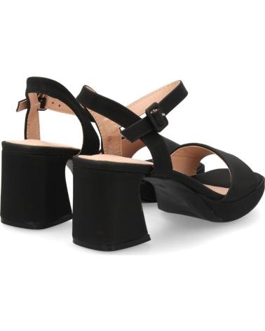 PUNTOSALAO SANDALIAS DE TACÓN NEGRAS PUNTOSALAO PARA MUJERO W