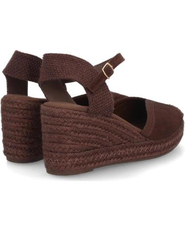 PUNTOSALAO SANDALIAS DE CUÑA DE YUTE PARA MUJER CON HEBILLAON 