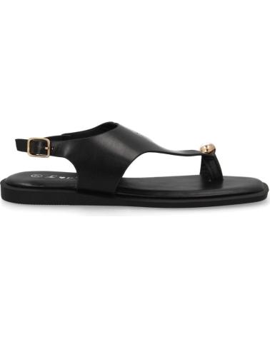 PUNTOSALAO SANDALIAS PLANAS ELEGANTES MUJER NEGRO DD272 VARIOS CO