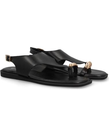 PUNTOSALAO SANDALIAS PLANAS ELEGANTES MUJER NEGRO DD272 VARIOS CO