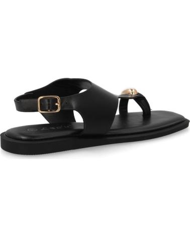 PUNTOSALAO SANDALIAS PLANAS ELEGANTES MUJER NEGRO DD272 VARIOS CO