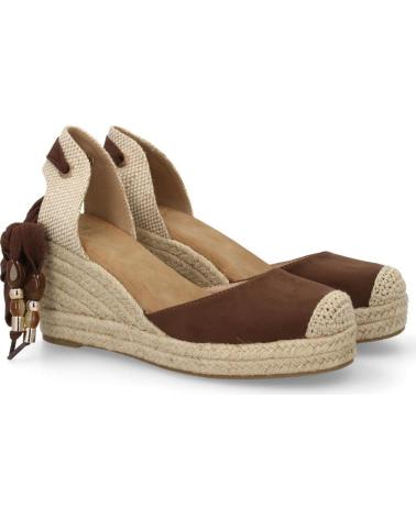 PUNTOSALAO SANDALIAS DE CUÑA DE YUTE PARA MUJER CON LAZOSR M