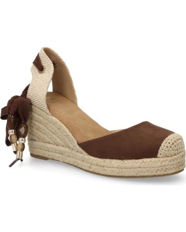 PUNTOSALAO SANDALIAS DE CUÑA DE YUTE PARA MUJER CON LAZOSR M