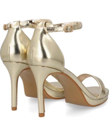 PUNTOSALAO SANDALIAS DE TACÓN DORADO PARA MUJER BD537 VARIO