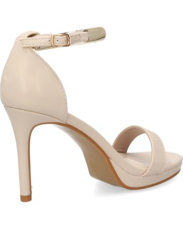 PUNTOSALAO SANDALIAS DE TACÓN DE FIESTA PARA MUJER PUNTOSALAO BD537, BEIGE BD5