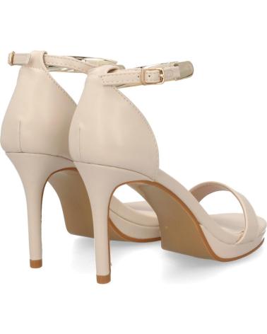 PUNTOSALAO SANDALIAS DE TACÓN DE FIESTA PARA MUJER PUNTOSALAO BD537, BEIGE BD5