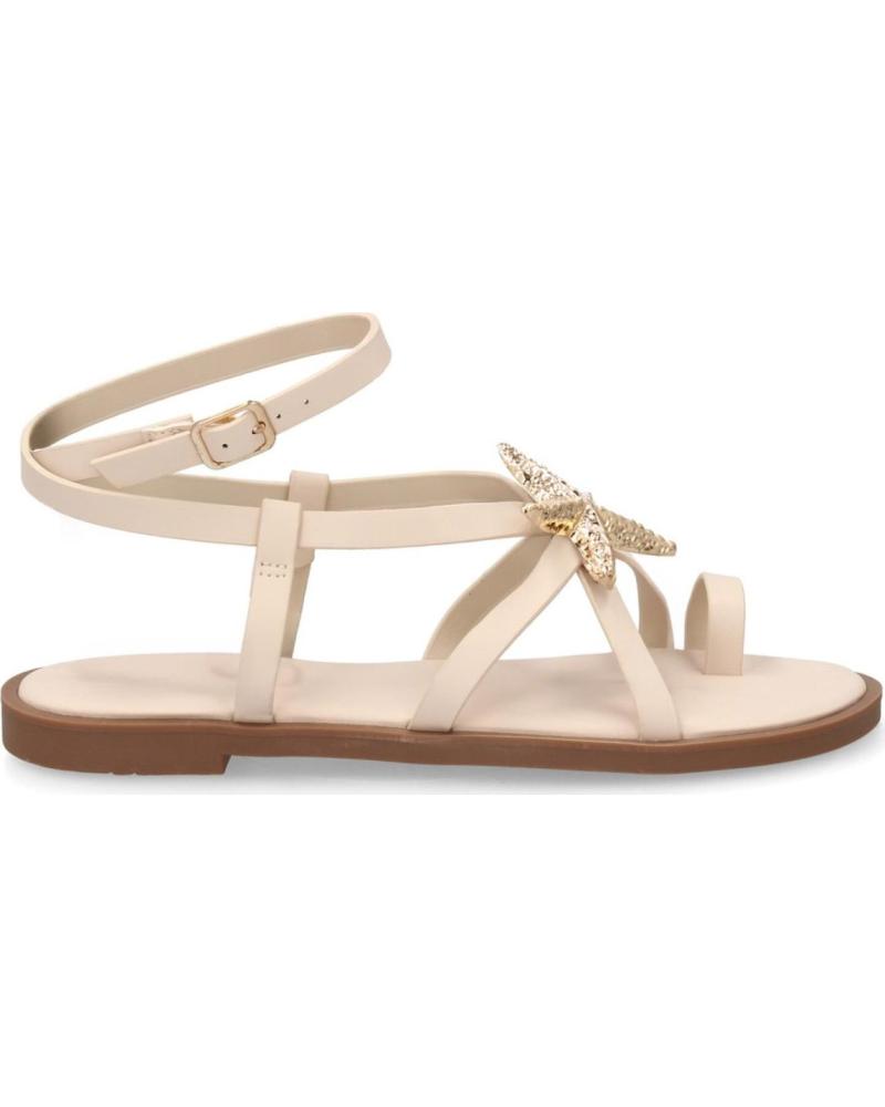 PUNTOSALAO SANDALIAS PLANAS ROMANA DECORACION ESTRELLA TIRAS DE MUJER C VARIOS COLORES