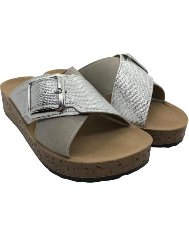 INBLU SANDALIAS INBLU MUJER CONFORTABLES HEBILLA AJUSTABLE BLANCO BLANCO