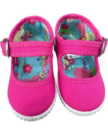 JAVER MOCASIN JAVER DE LONA FUCSIA VARIOS COLORES