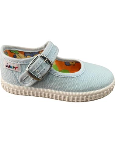 JAVER MANOLETINAS JAVER DE LONA CELESTE CON CIERRE DE HEBILLA VARIOS COLORES