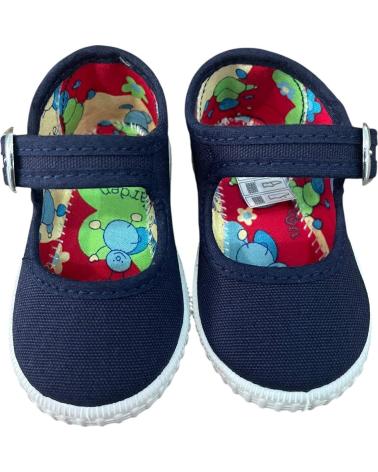 JAVER JAVER SAPATILHAS AZUIS DE LONA PARA MENINA VARIOS COLORES