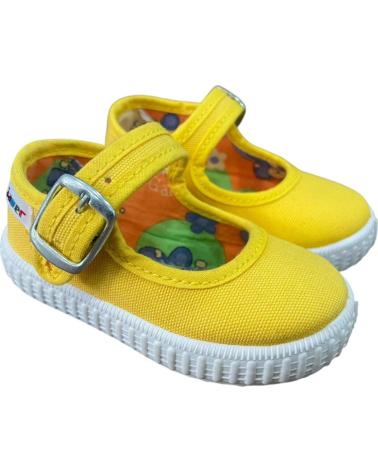 JAVER MANOLETINAS JAVER DE LONA AMARILLAS PARA NIÑA VARIOS COLORES