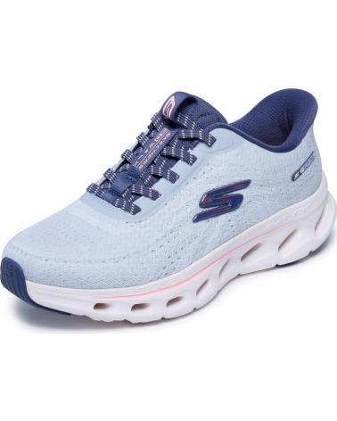 SKECHERS TÊNIS SKECHERS GO WALK GLIDE-STEP 20 FEMININO, AZUL AZUL