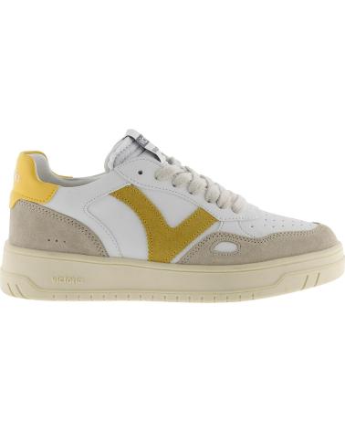VICTORIA VICTORIA TÊNIS SEUL CAMURÇA AMARELO FEMININO/MASCULINO AMARILLO
