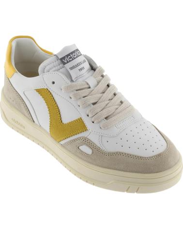 VICTORIA VICTORIA TÊNIS SEUL CAMURÇA AMARELO FEMININO/MASCULINO AMARILLO