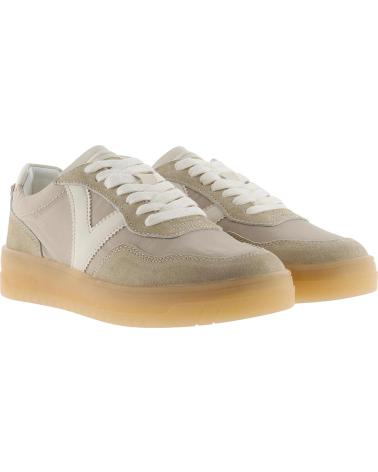 VICTORIA VICTORIA TÊNIS SEUL CAMURÇA LAVADO BEGE BEIGE