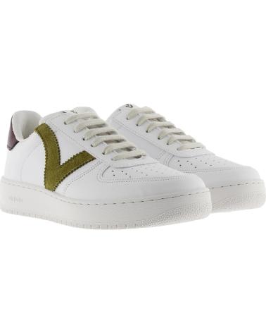 VICTORIA VICTORIA MADRID ZAPATILLAS DEPORTIVAS MUJER PIEL OLIVA OLIVA