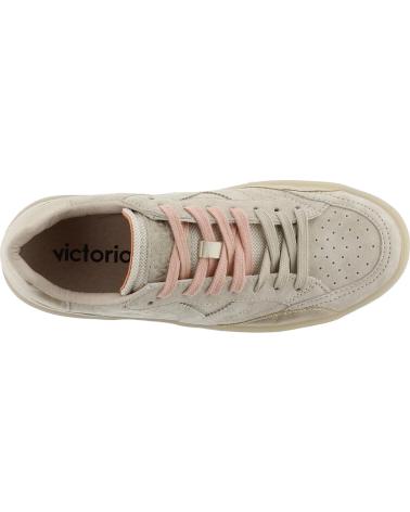 VICTORIA VICTORIA TURIN DEPORTIVAS DE SERRAJE PARA MUJER BEIGE BEIGE