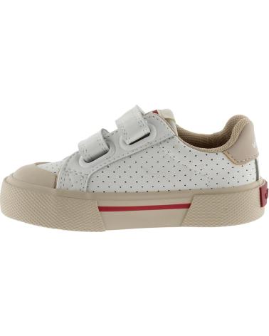 VICTORIA TÊNIS VICTORIA TRIBU MINIMALISTA COM VELCRO PARA CRIANÇAS BEIGE