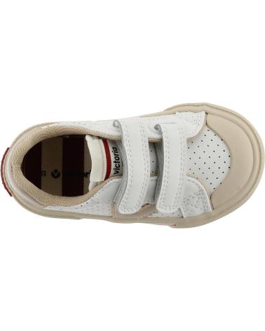 VICTORIA TÊNIS VICTORIA TRIBU MINIMALISTA COM VELCRO PARA CRIANÇAS BEIGE