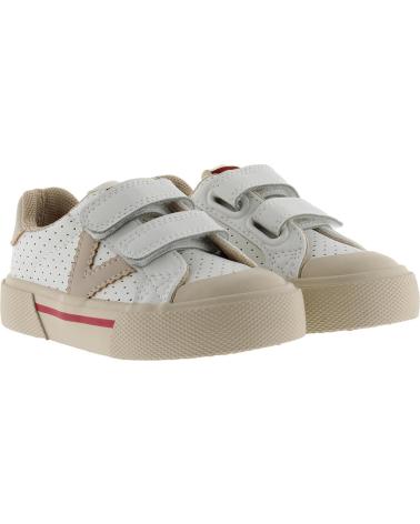 VICTORIA TÊNIS VICTORIA TRIBU MINIMALISTA COM VELCRO PARA CRIANÇAS BEIGE