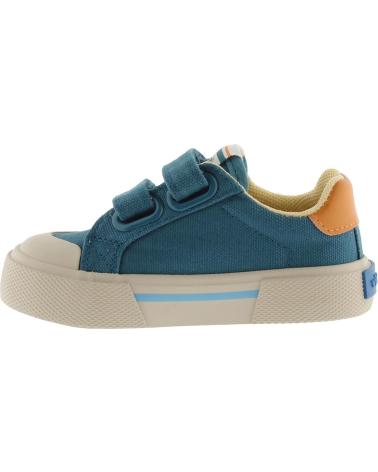 VICTORIA TÊNIS VICTORIA TRIBU MINIMALISTA LONA FECHO VELCRO CRIANÇAS MAR