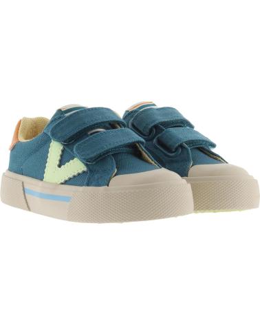 VICTORIA TÊNIS VICTORIA TRIBU MINIMALISTA LONA FECHO VELCRO CRIANÇAS MAR