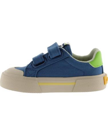 VICTORIA ZAPATILLAS VICTORIA DEPORTIVAS DE LONA CON DOBLE VELCRO PARA NIÑOS JEANS