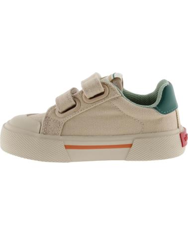 VICTORIA TÊNIS DE LONA MINIMALISTA VICTORIA TRIBU PARA CRIANÇAS BEGE BEIGE