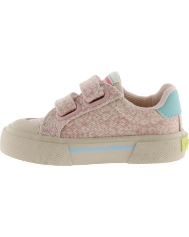 VICTORIA TÊNIS VICTORIA ESPORTIVO INFANTIL FEMININO COM FECHO DE VELCRO ROSA