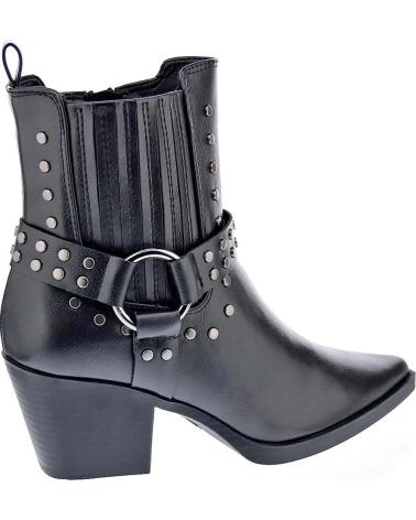 XTI ZAPATOS ZAPATOS MUJER BOTINES MODELO 143444 NEGRO